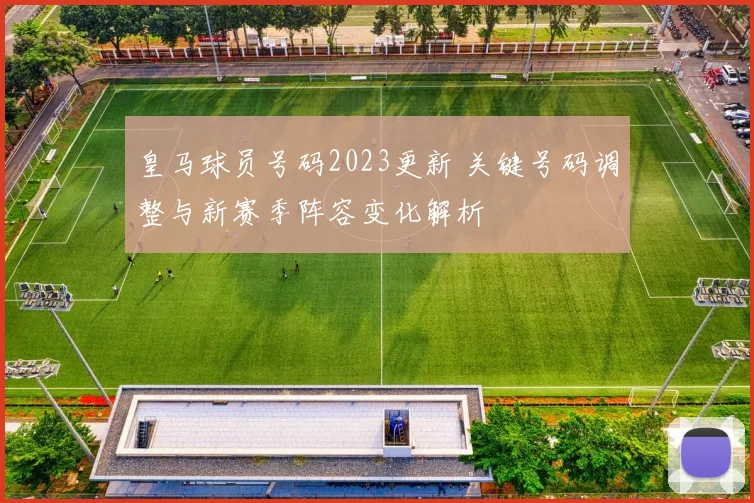 皇马球员号码2023更新 关键号码调整与新赛季阵容变化解析