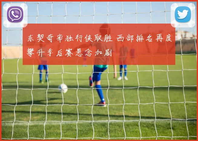 东契奇率独行侠取胜 西部排名再度攀升季后赛悬念加剧